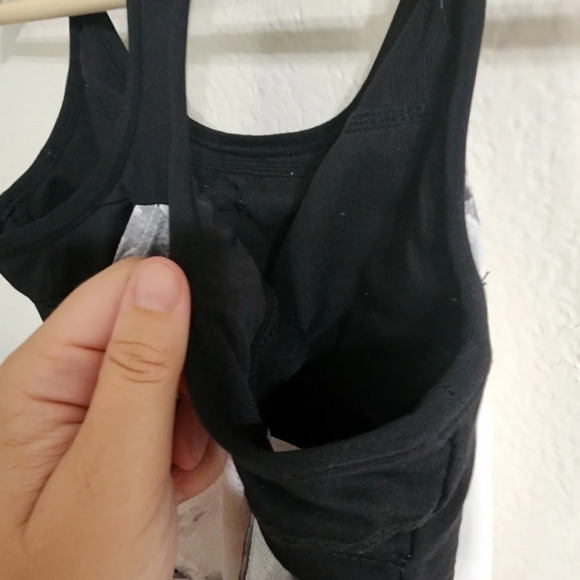 FABLETICS Norwalk Built-in Bra Tank Black Pink Size S - Picture 6 of 9